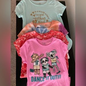 Bundle of 4 Girls Shirts